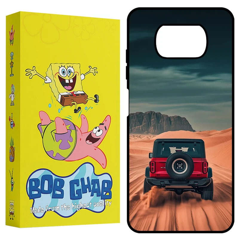 کاور باب قاب طرح ماشین مدل BCPX3 مناسب برای گوشی موبایل شیائومی Poco X3 / X3 NFC / X3 Pro