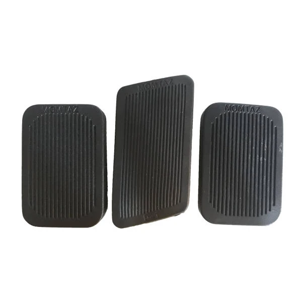 روکش پدال خودرو قطعه سازان کبیر مدل PEY-P03 مناسب برای پیکان مجموعه 3 عددی