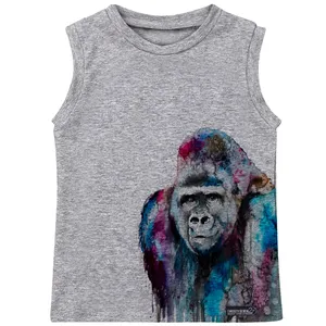 تاپ دخترانه 27 مدل Monkey Bl کد MH305