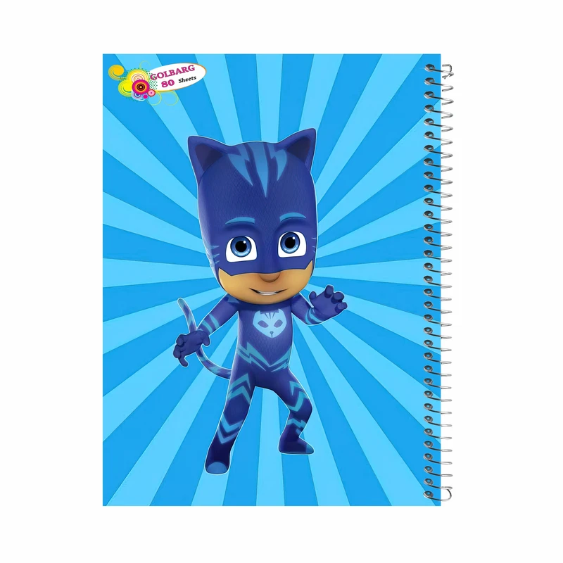 دفتر مشق 80 برگ گلبرگ طرح پیجی مکس کد 80948