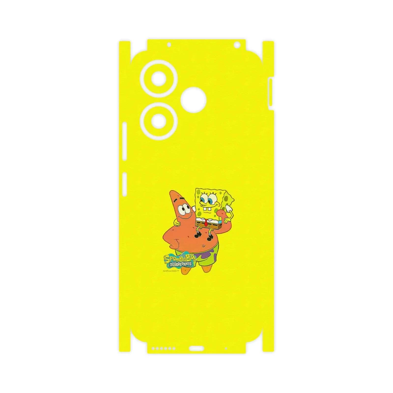 برچسب پوششی ماهوت مدل SpongeBob SquarePants-FullSkin مناسب برای گوشی موبایل شیائومی Redmi 13
