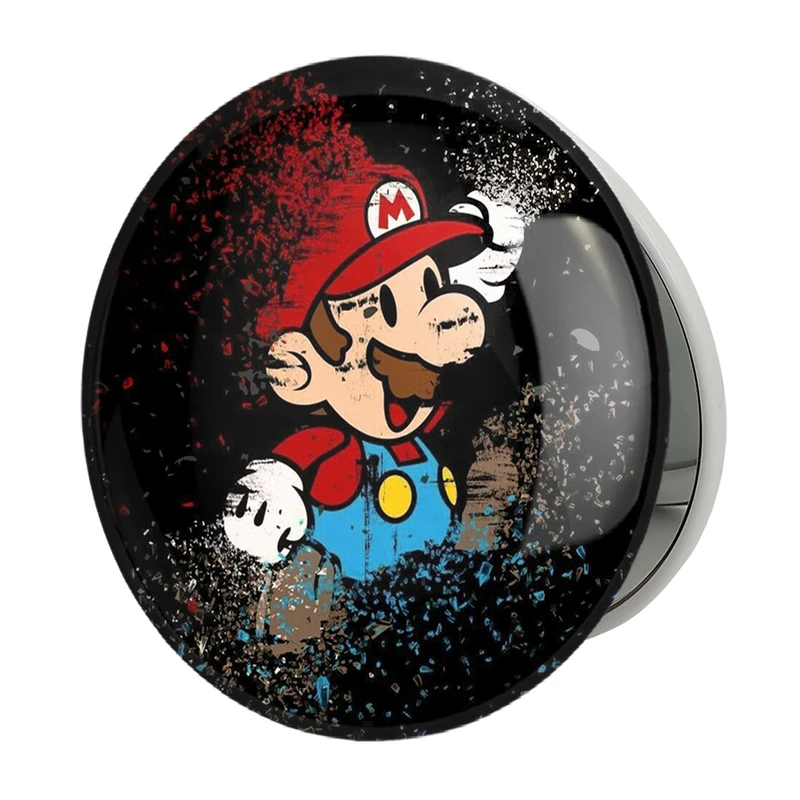 آینه جیبی خندالو طرح سوپر ماریو مدل تاشو کد 30441
