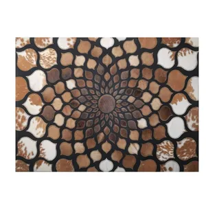 کلاژ فرش چرم و پوست کد S-004