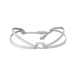 دستبند نقره زنانه دلی جم مدل 12