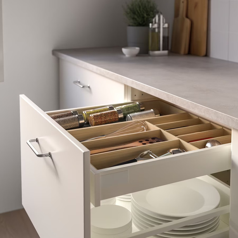 جاقاشقی و نظم‌دهنده داخل کشو و کابینت ایکیا مدل UPPDATERA