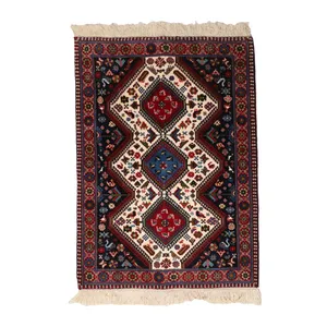 فرش دستباف یک و نیم متری مدل یلمه کد 4030374