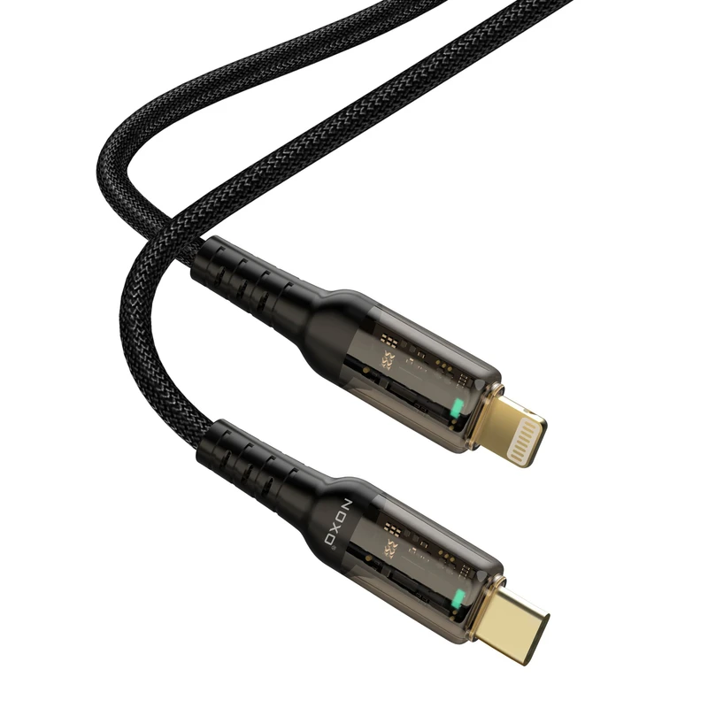 کابل شارژ و انتقال داده Type-C به لایتنینگ نوکسو مدلCN-3 طول 1.2متر