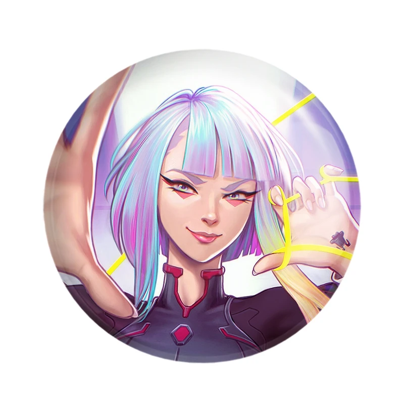 مگنت خندالو مدل لوسی انیمه سایبرپانک کد 23973