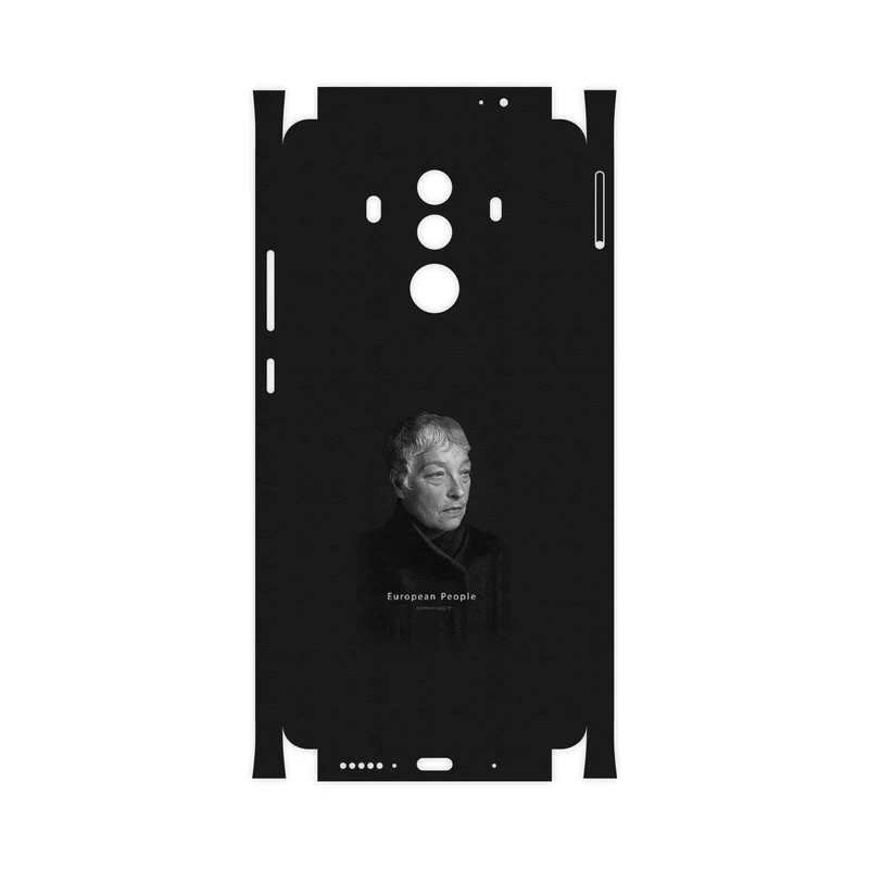 برچسب پوششی ماهوت مدل Portrait of a European Woman-FullSkin مناسب برای گوشی موبایل هوآوی Mate 10 Pro