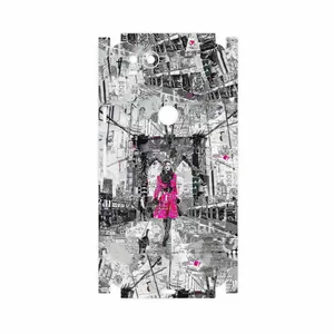 MAHOOT Collage of Catwalk Bridge-FullSkin Cover Sticker for Google Pixel 2