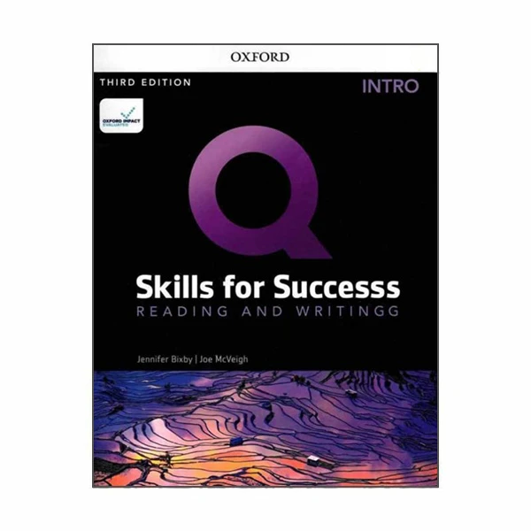 کتاب Q skills for success Reading and writing Intro 3rd edition اثر Joe McVeigh and Jennifer Bixby انتشارات Oxford