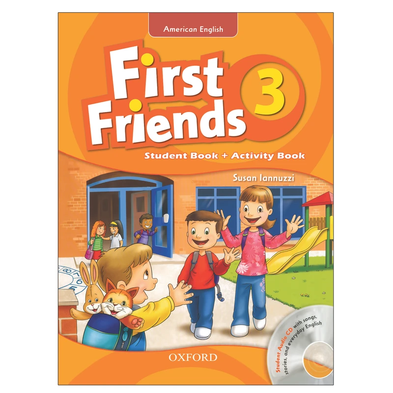 کتاب American English First Friends 3 اثر Susan Lannuzzi انتشارات Oxford
