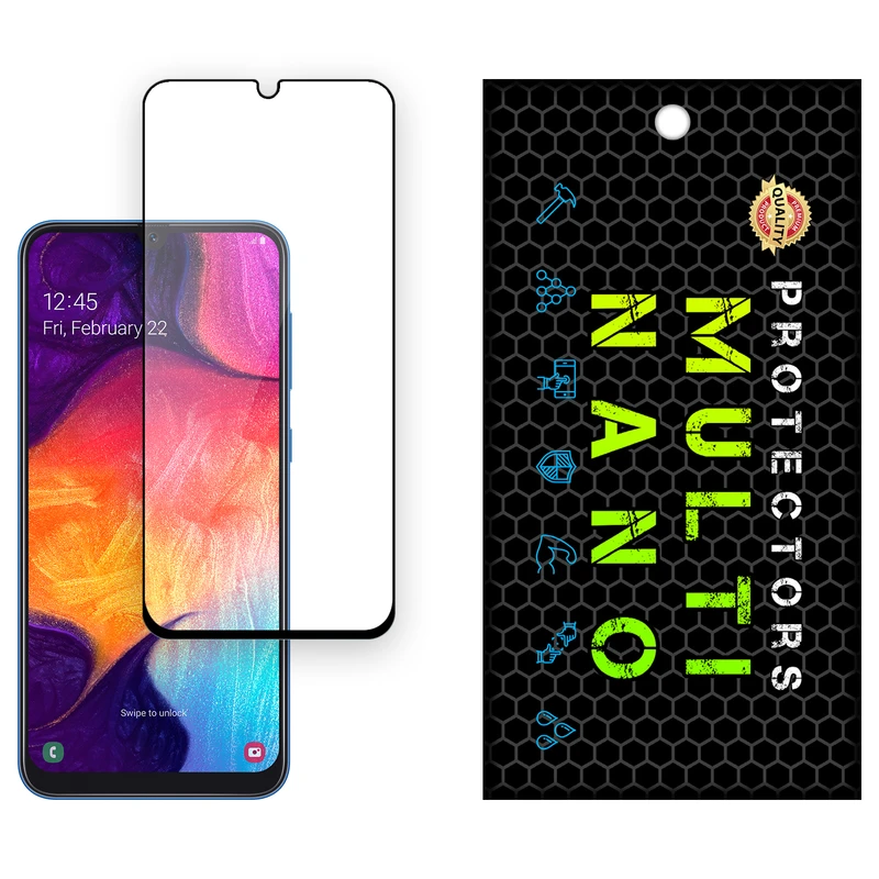 محافظ صفحه نمایش شیشه ای مولتی نانو مدل Antis مناسب برای گوشی موبایل سامسونگ Galaxy A20 / A30 / A30s / A50 / A50s