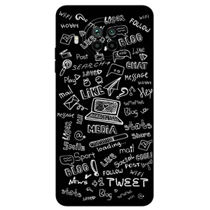 Megafone Social Media 1898 Cover For Xiaomi Mi 10T Lite