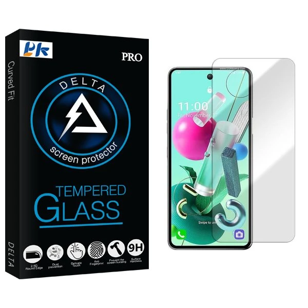محافظ صفحه نمایش پی کی مدل Delta مناسب برای گوشی موبایل ال جی K92 5G