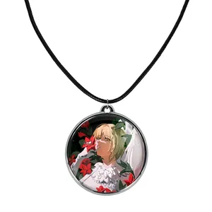 گردنبند خندالو مدل فالین انیمه خوشمزه در سیاه چال کد 3593035919