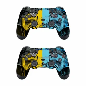 برچسب دسته پلی استیشن 4 اس ای گییرز مدل Mortal Kombat مجموعه دو عددی 