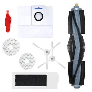 لوازم جانبی جارو رباتیک مدل T20 مناسب برای جاروبرقی رباتیک اکووکس T20 OMNI مجموعه 8 عددی