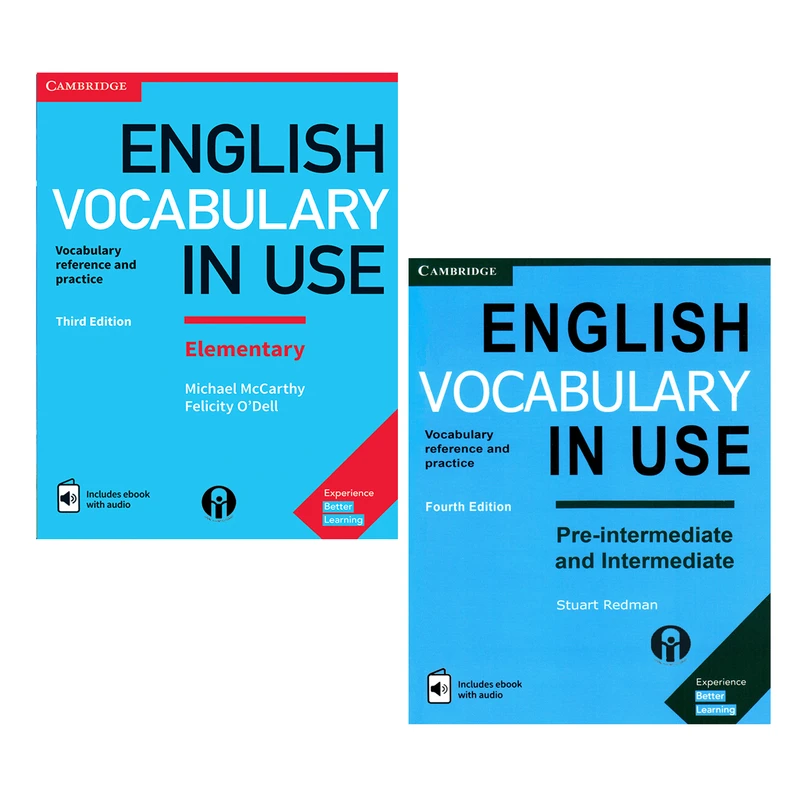 کتاب English Vocabulary In Use اثر جمعی از نویسندگان انتشارات الوندپویان 2 جلدی