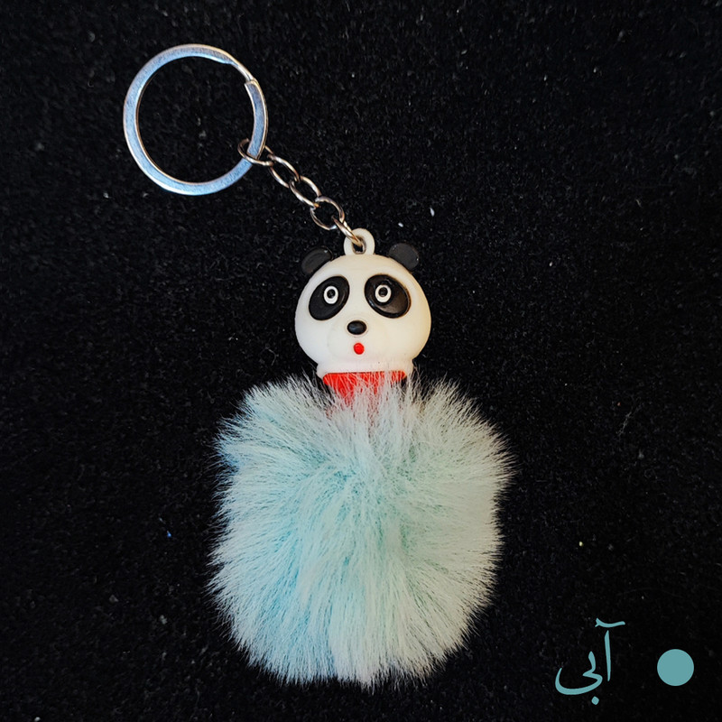 جاکلیدی دخترانه مدل پاندا توپکی