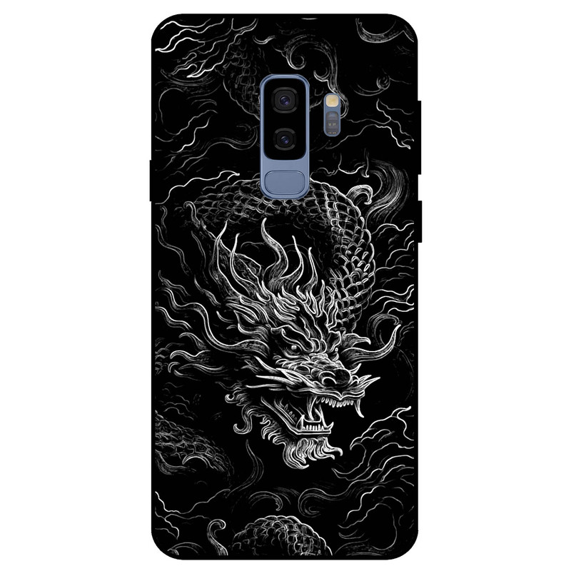 کاور مگافون طرح اژدها مدل 1897 مناسب برای گوشی موبایل سامسونگ Galaxy S9 Plus 