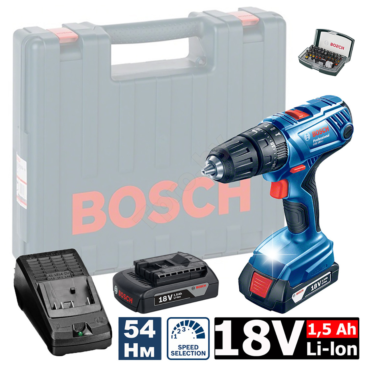 دریل شارژی چکشی بوش مدل 06019F8300 دریل شارژی چکشی بوش مدل 06019F8300