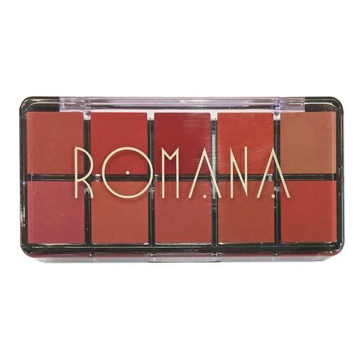 پالت رژ لب رومانا مدل Balm شماره 02