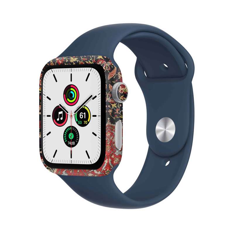 برچسب ماهوت طرح Persian_Carpet_Red مناسب برای اپل واچ Watch Se 44mm
