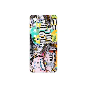 MAHOOT Collage of Teared Paper Cover Sticker for Xiaomi Mi Note 10