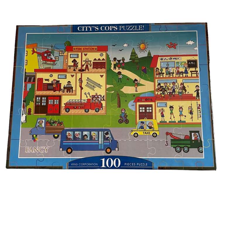 پازل 100 تکه مدل شهر