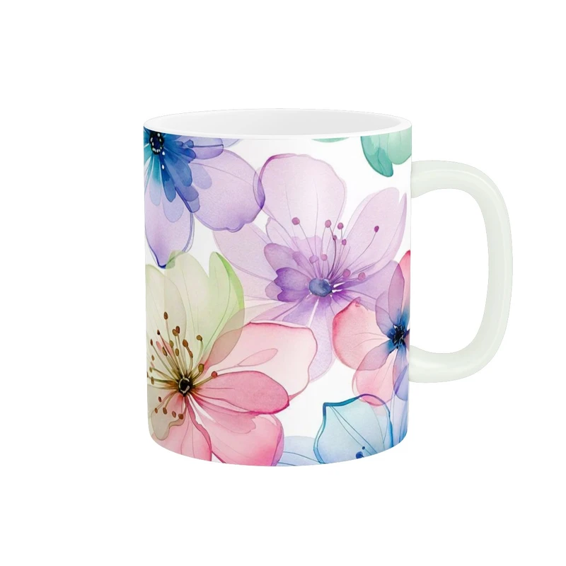 ماگ پاد آفرین مدل گل های هنری کد 275