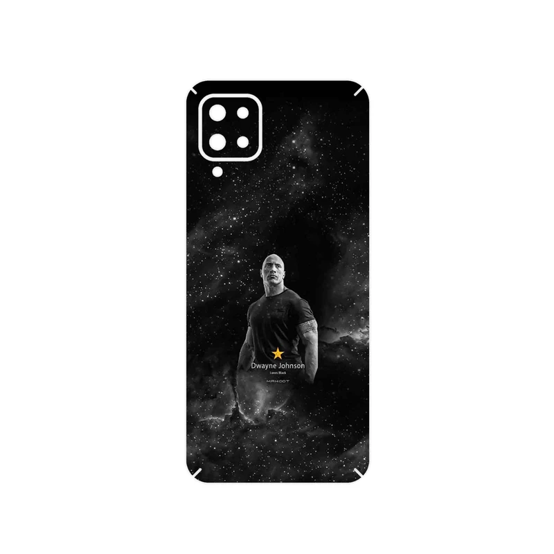 برچسب پوششی ماهوت مدل Dwayne Johnson مناسب برای گوشی موبایل سامسونگ Galaxy A12 Nacho