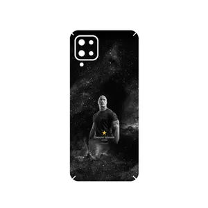 MAHOOT Dwayne Johnson Cover Sticker for Samsung Galaxy A12 Nacho