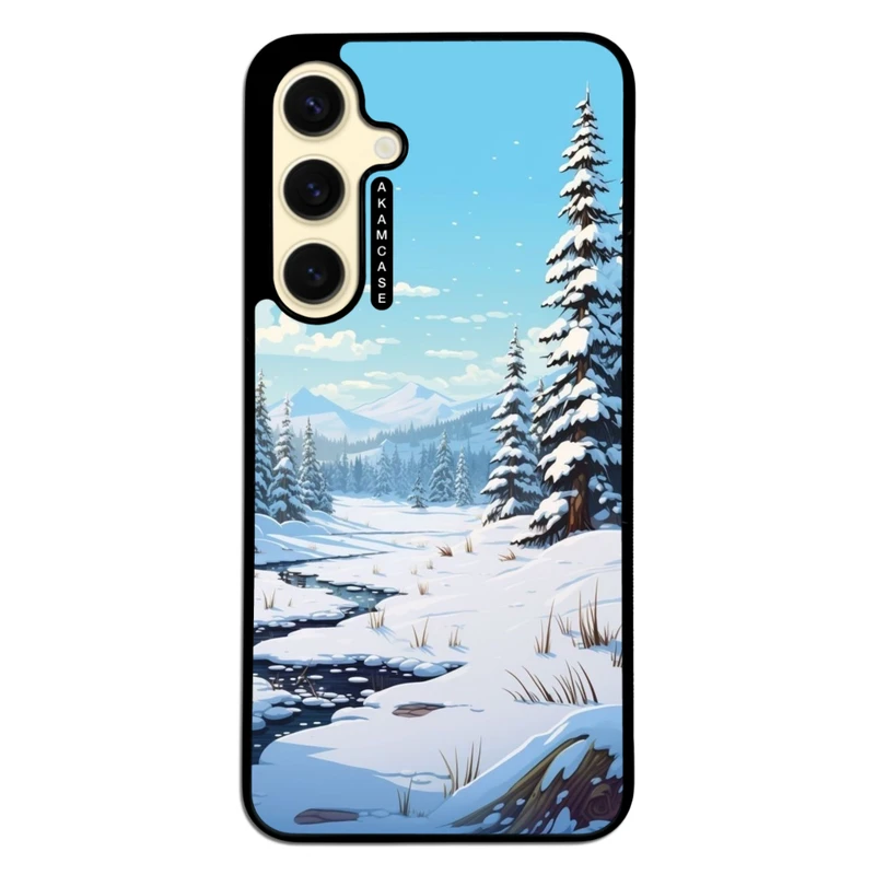 کاور آکام مدل AMC-WSGS24FE-WINTER-5 مناسب برای گوشی موبایل سامسونگ Galaxy S24 FE