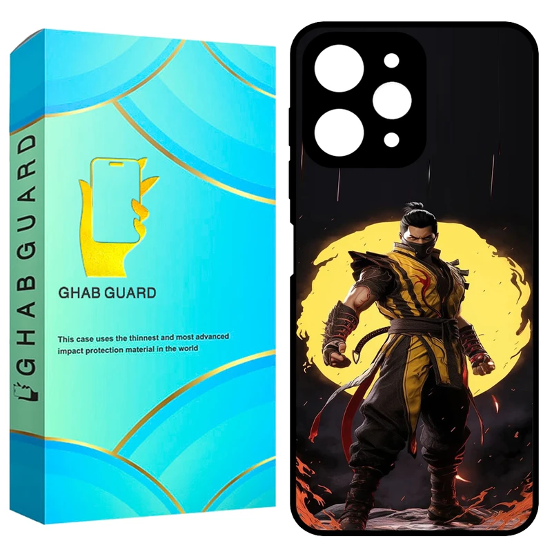 کاور قاب گارد طرح اسکورپیون مدل GCHPR12 مناسب برای گوشی موبایل شیائومی Redmi 12 4G / Redmi 12 5G / Poco M6 Pro 5G