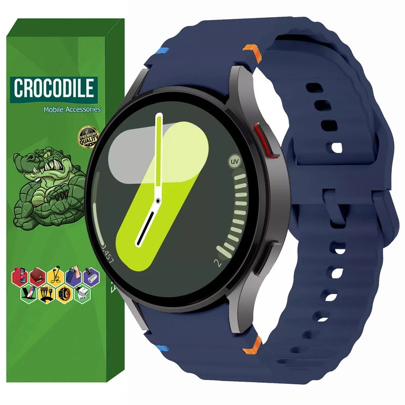 بند کروکودیل مدل Watch 7 Sport مناسب برای ساعت هوشمند ورزشی سامسونگ  Galaxy Watch 5 / 5 Pro