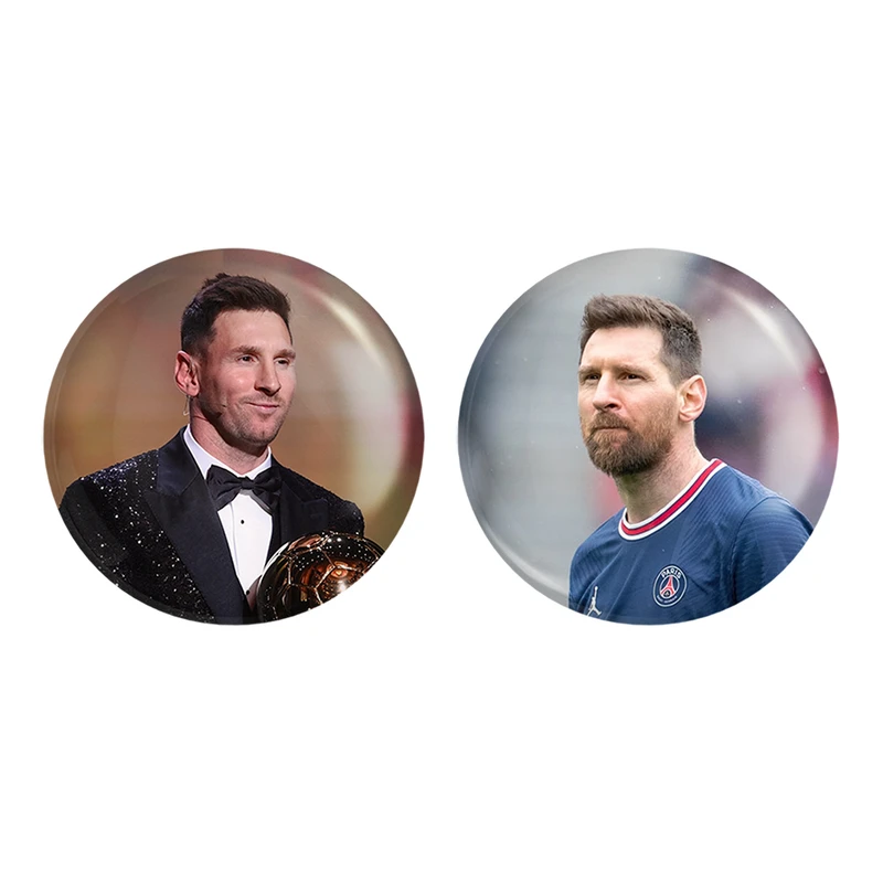 مگنت خندالو مدل لیونل مسی کد 1398913993 مجموعه 2 عددی