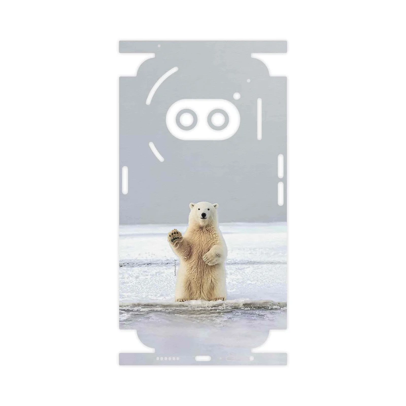 برچسب پوششی ماهوت مدل Polar_bear-FullSkin مناسب برای گوشی موبایل ناتینگ Phone 2a