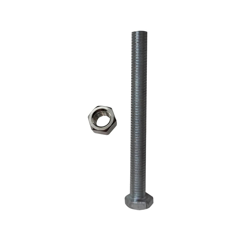 پیچ و مهره مدل HEX-8-100 مجموعه 10 عددی