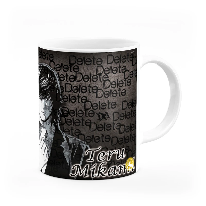 ماگ هومرو طرح انیمه دفتر مرگ Death Note مدل MG1497