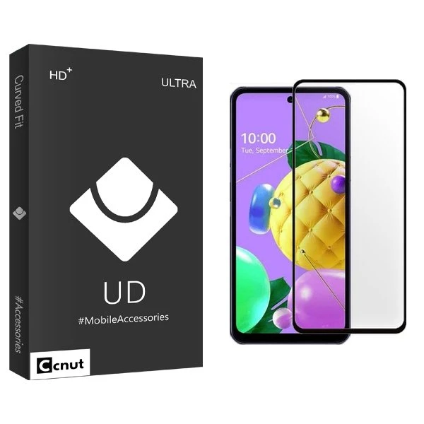 محافظ صفحه نمایش شیشه ای کوکونات مدل UDB مناسب برای گوشی موبایل ال جی Q52