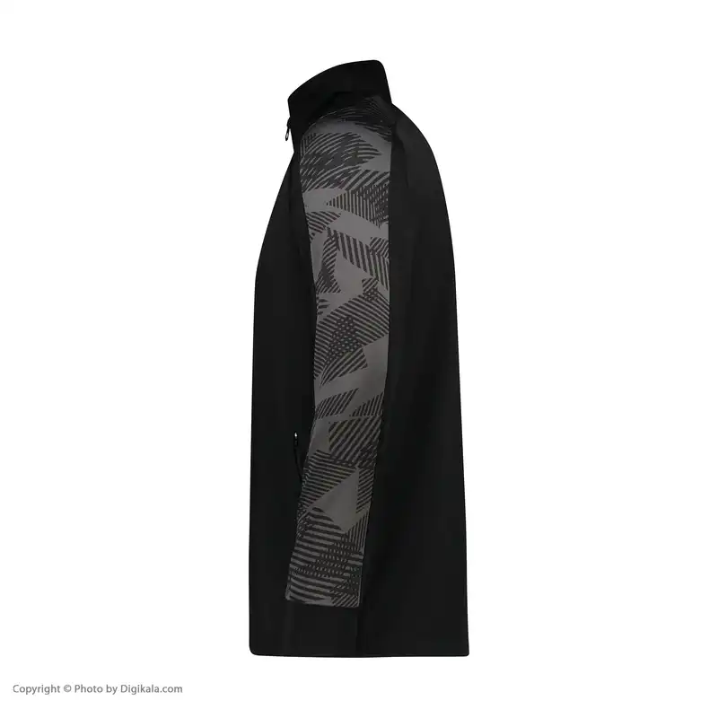 ست سویشرت و شلوار ورزشی مردانه مکرون مدل مدل آشیل رنگ مشکی