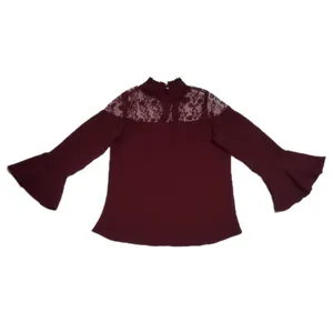 بلوز آستین سه ربع زنانه مدل بالا توردار2013