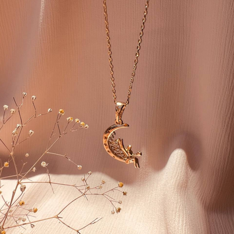 آویز گردنبند زنانه ژوپینگ مدل فرشته