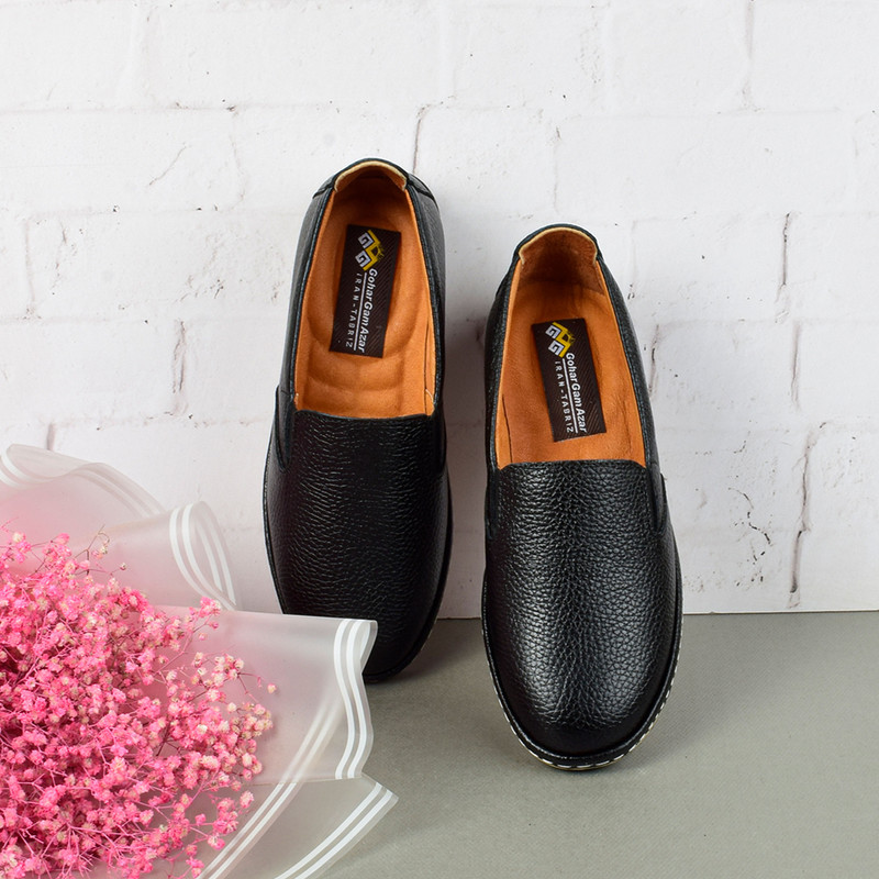 کفش روزمره زنانه مدل چرم طبیعی 4139