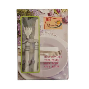 ست کارد و چنگال میوه خوری 12 پارچه مینیاتور کد St1