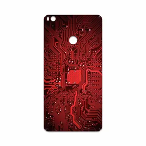 MAHOOT Red Printed Circuit Board Cover Sticker for Xiaomi Mi Max 2