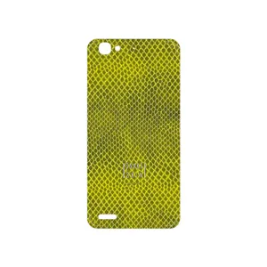 MAHOOT Yellow Snake Skin Cover Sticker for Huawei GR3
