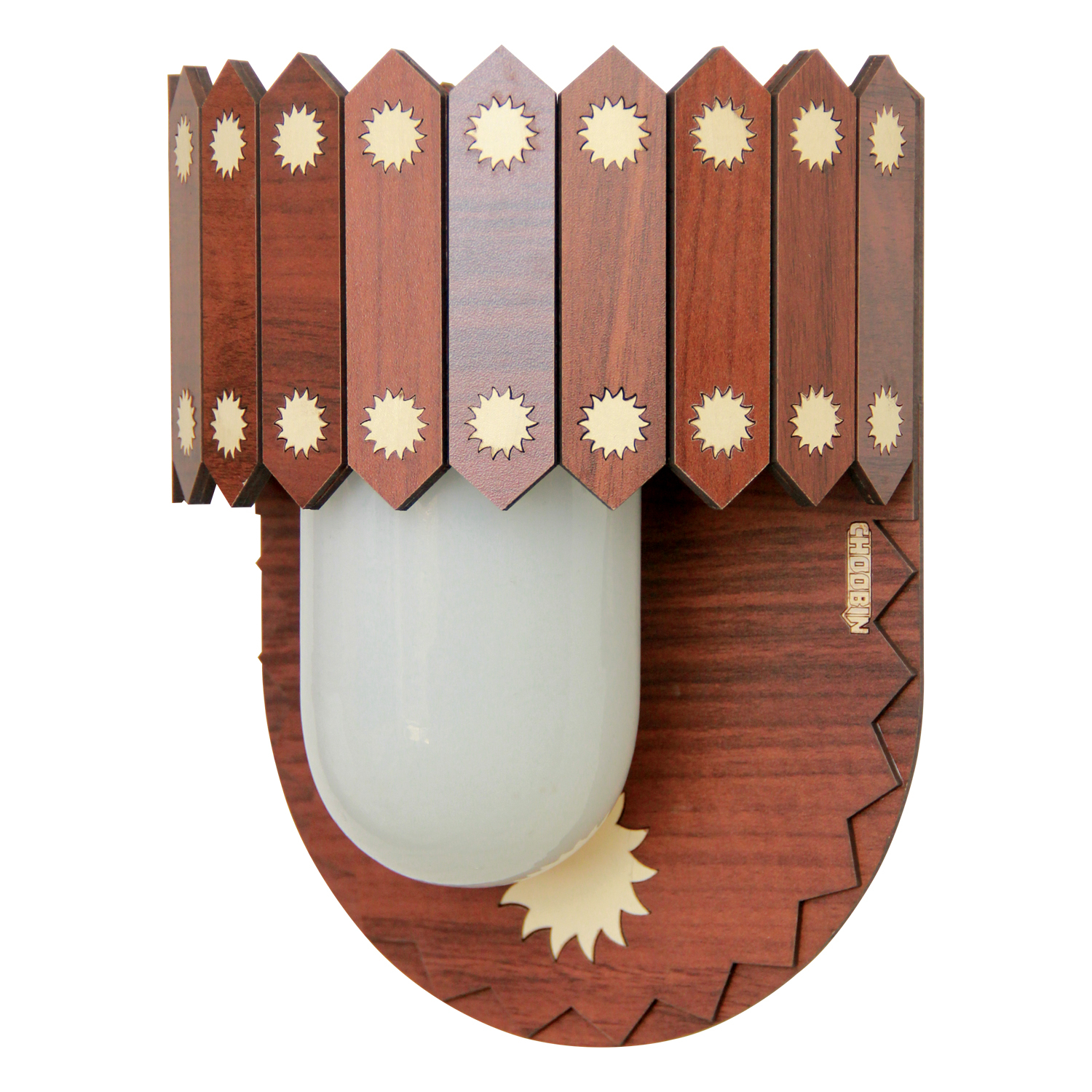 چراغ دیواری چوبین کد DLPA 1090