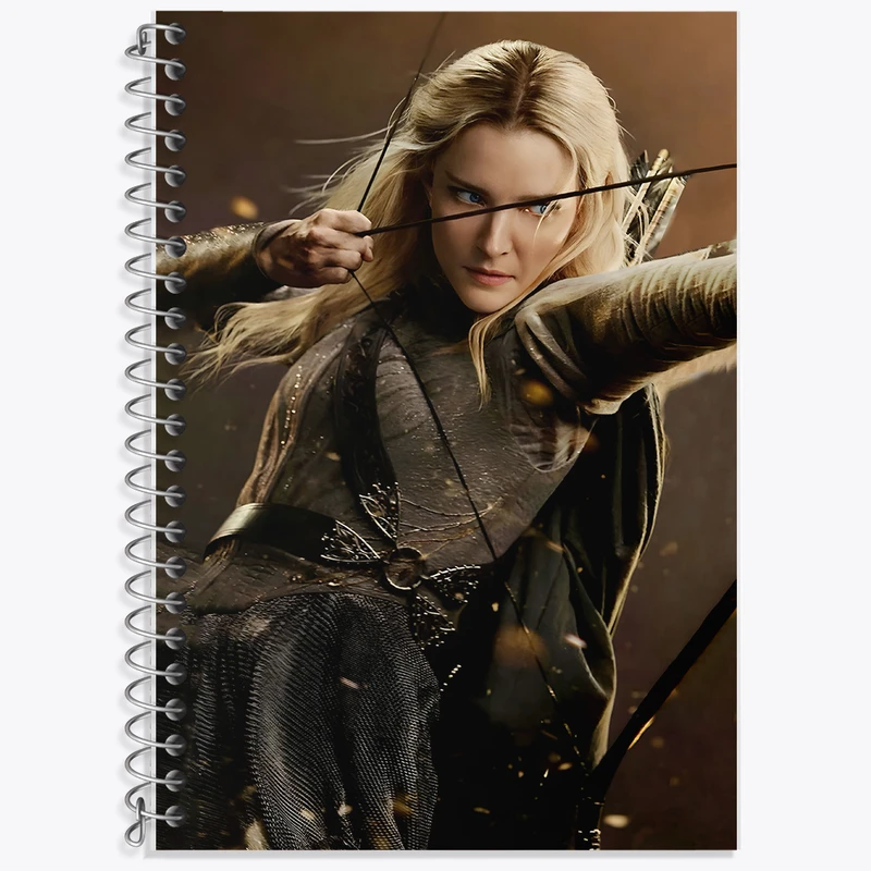 دفتر لغت 50 برگ خندالو طرح حلقه های قدرت (The Rings of Power) کد F5973